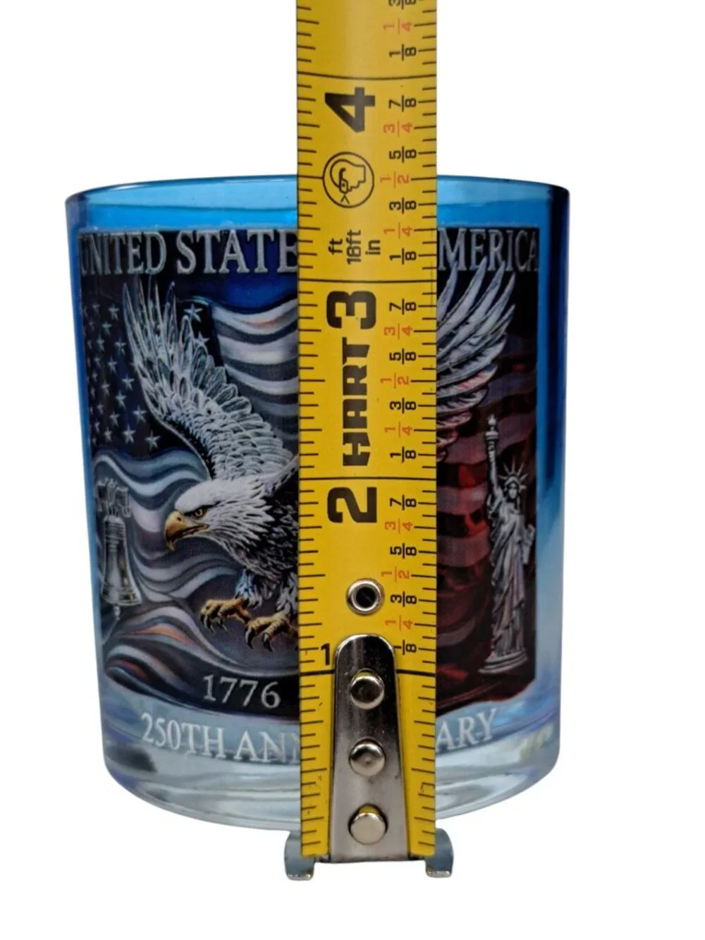 2026 USA 250th Anniversary Whiskey Cup Patriotic Eagle Commemorative Glass